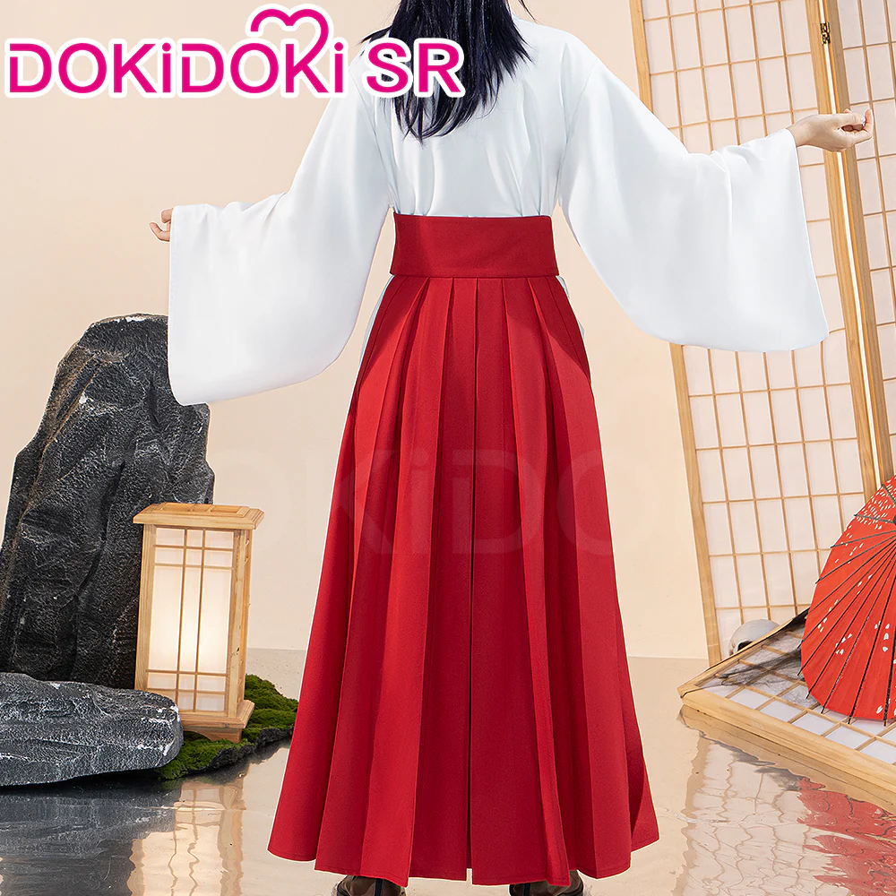 【 Ready For Ship】【Last Batch】Dokidoki-SR Anime Cosplay White Red Costume - Image 3