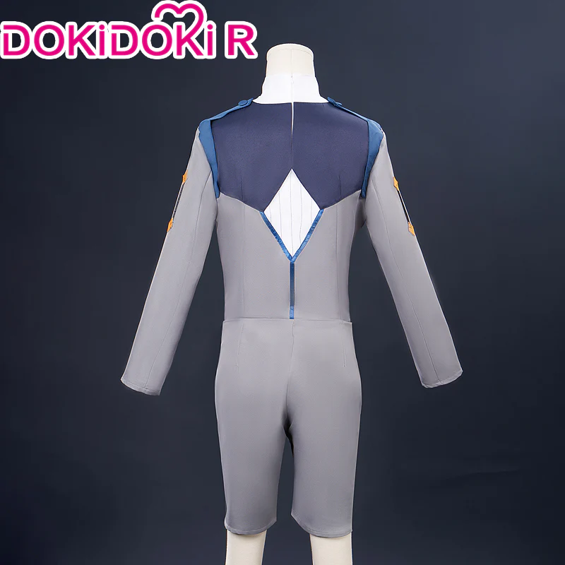 【Ready For Ship】【Last Batch】DokiDoki-R Anime Cosplay School Uniform Grey Red - Image 2