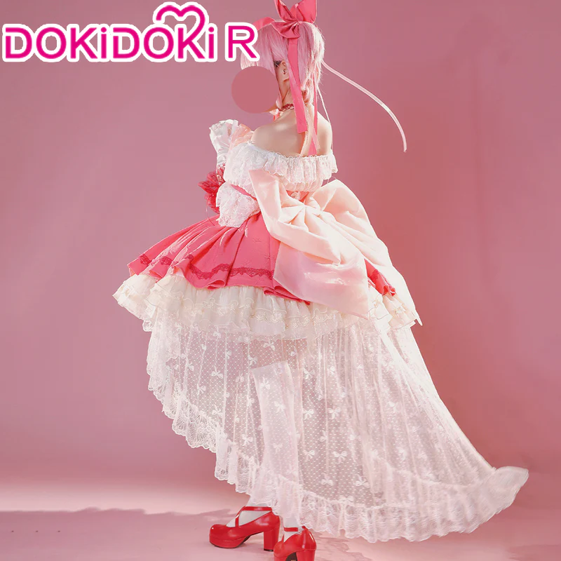 【IN STOCK】DokiDoki-R Anime Cosplay Walpurgisnacht Rising Costume Pink Dress - Image 2