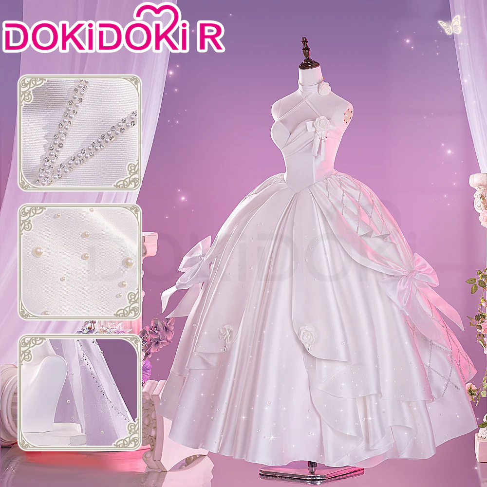 DokiDoki-R Anime Diabolik Lovers Cosplay Komori Yui Costume Wedding Dress - Image 2