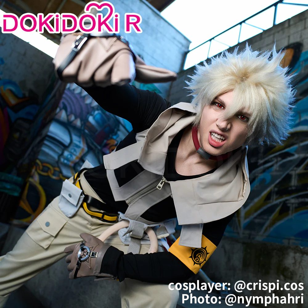 【Size S-3XL】DokiDoki-R Anime GACHIAKUTA Cosplay Rudo Surebrec Costume - Image 8