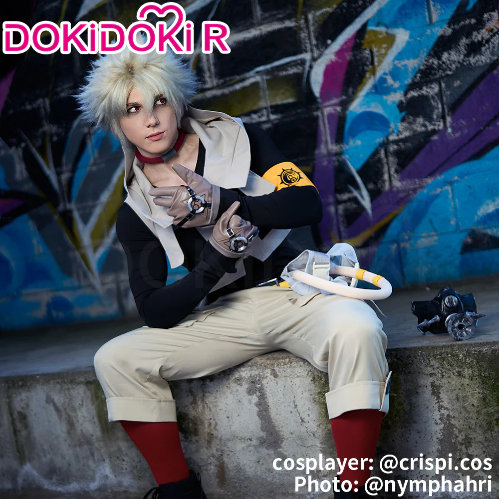 【Size S-3XL】DokiDoki-R Anime GACHIAKUTA Cosplay Rudo Surebrec Costume - Image 9