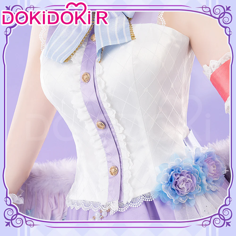 DokiDoki-R Anime LoveLive! School Idol Project Cosplay Lovelive Nishikino Maki Costume / Wing White Day Angel Idol Project - Image 3