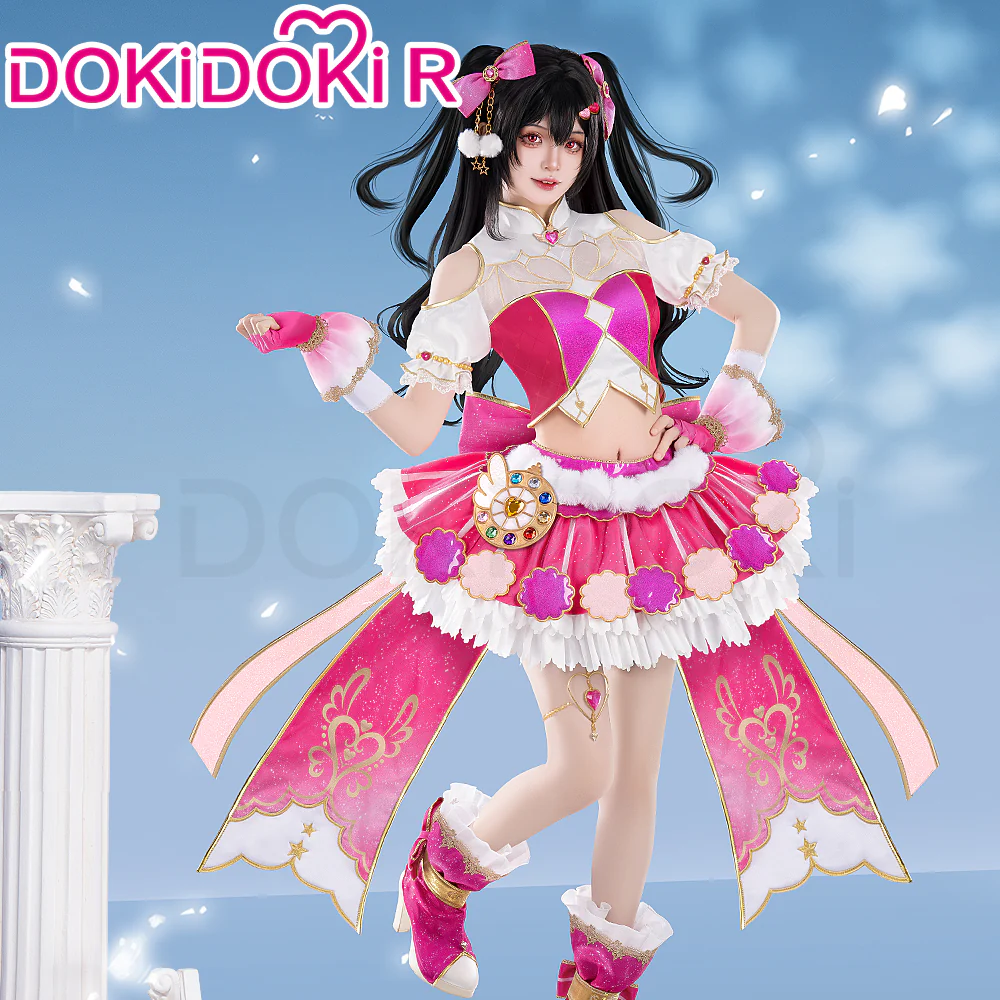 【In Stock】DokiDoki-R Anime LoveLive! School Idol Project Cosplay Yazawa Nico Costume / Shoes Cover Make-up Magic
