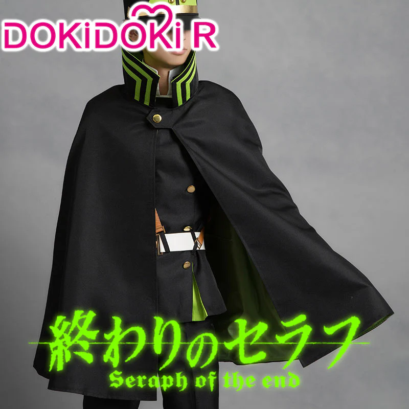 【Partially Ready For Ship】DokiDoki-R Anime Seraph of the end Cosplay Yuichiro Hyakuya Costume Men Halloween
