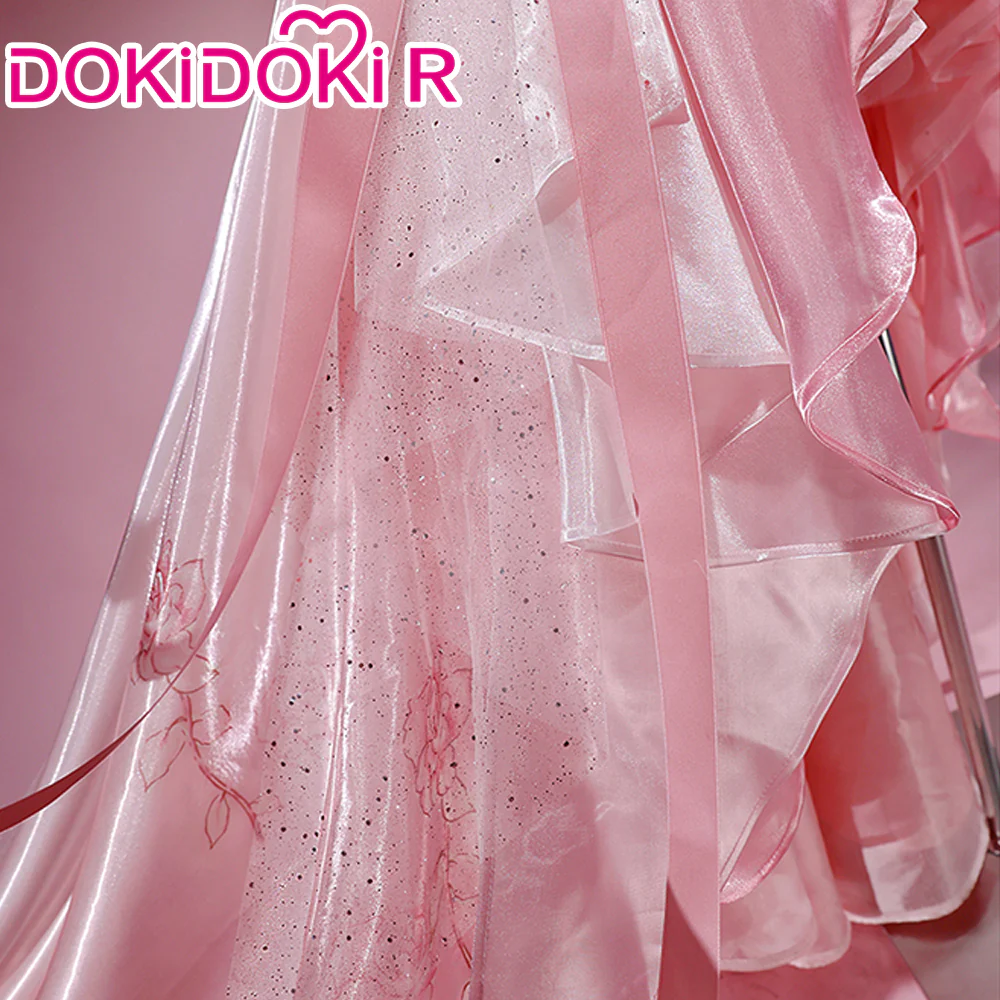 【Partially Ready For Ship】DokiDoki-R Anime Sword Art Online Cosplay Yuuki Asuna Costume SAO Rose Bride Wedding Dress Unrestrained Emotion - Image 5