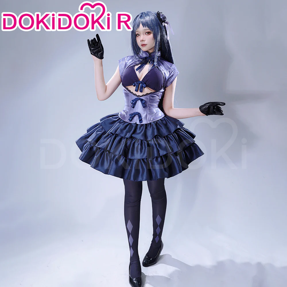 DokiDoki-R Anime The Magical Girl and the Evil Lieutenant Used to Be Archenemies Cosplay Kagari Hibana Costume - Image 2