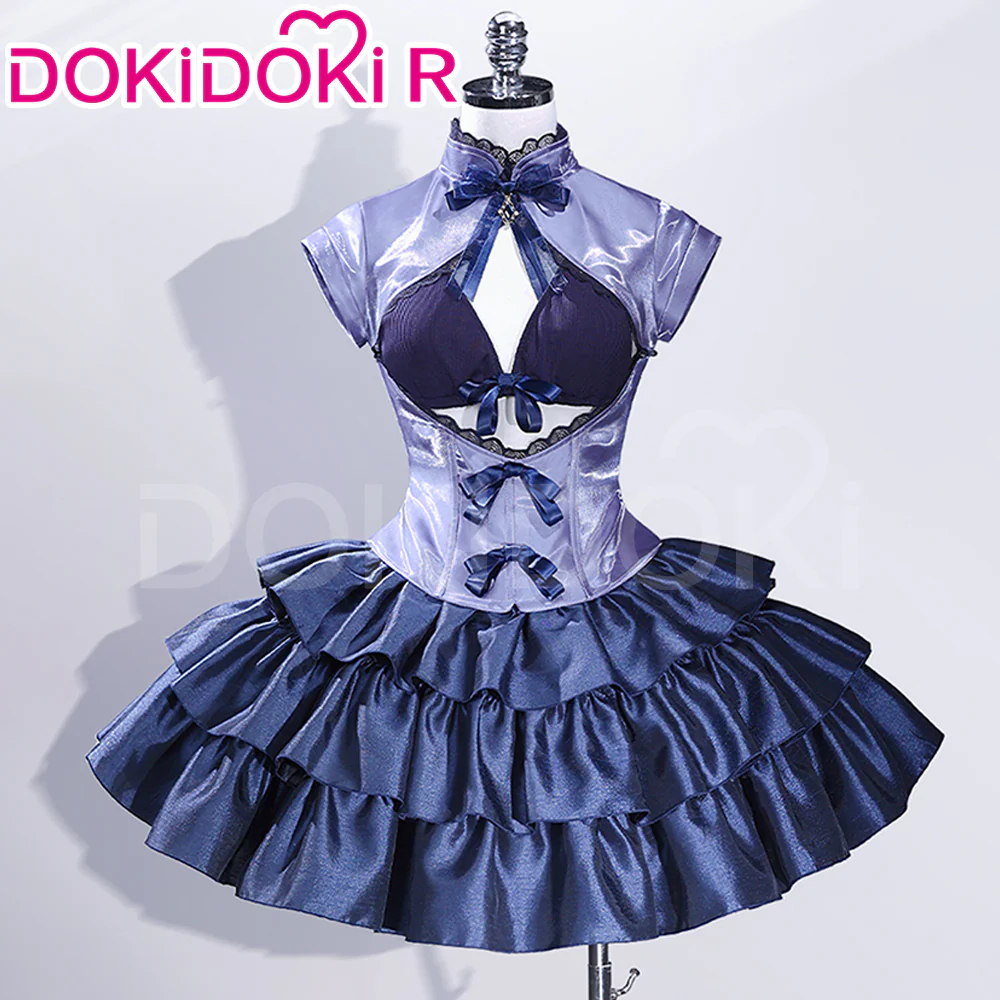 DokiDoki-R Anime The Magical Girl and the Evil Lieutenant Used to Be Archenemies Cosplay Kagari Hibana Costume - Image 3