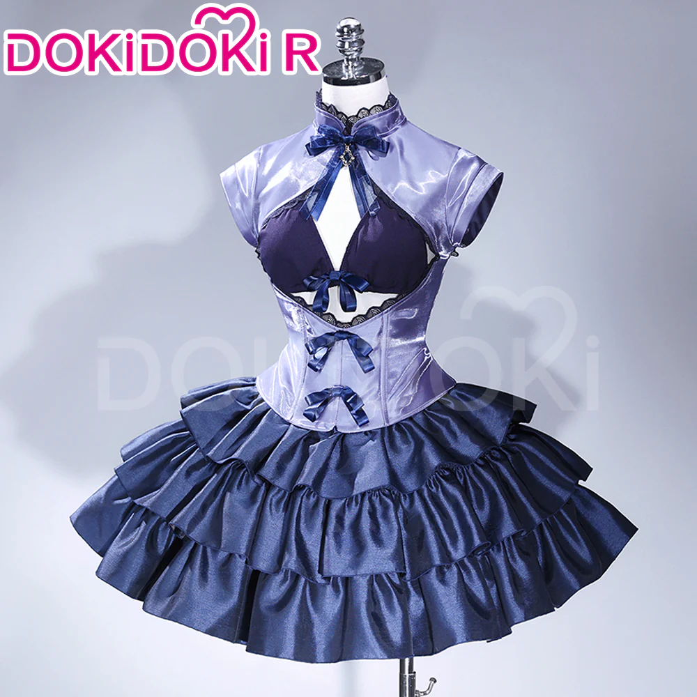 DokiDoki-R Anime The Magical Girl and the Evil Lieutenant Used to Be Archenemies Cosplay Kagari Hibana Costume - Image 4