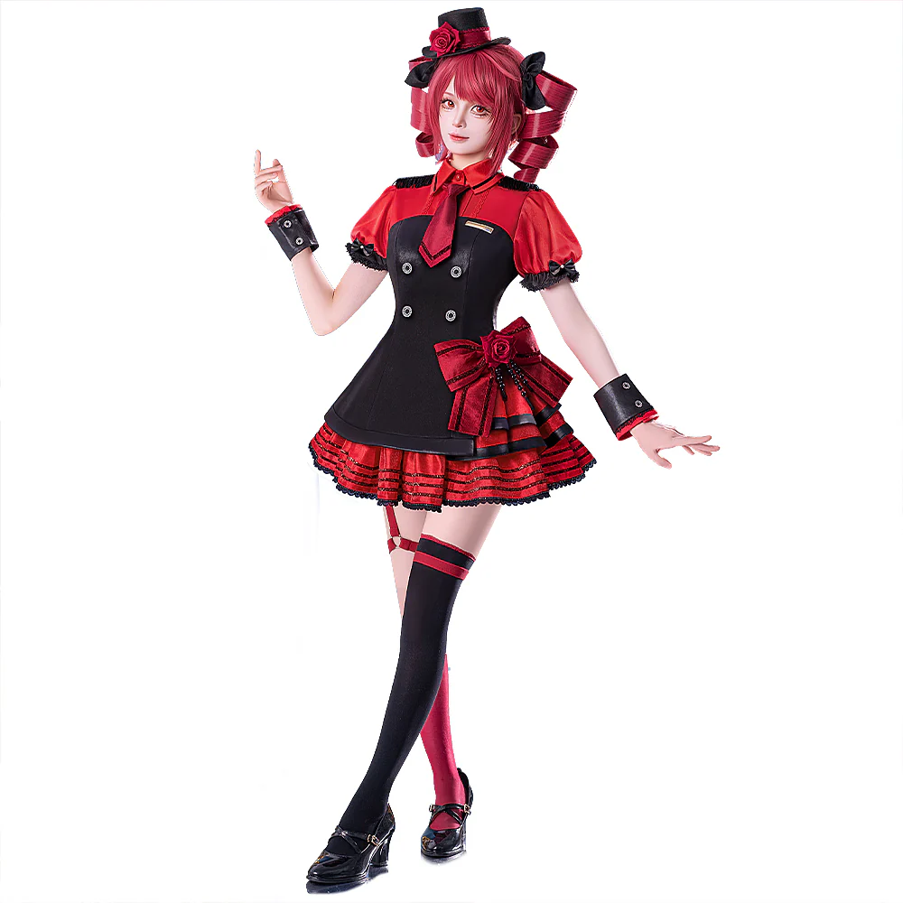 DokiDoki-R Cosplay Costume Suit Female Gothic Dress - Image 7