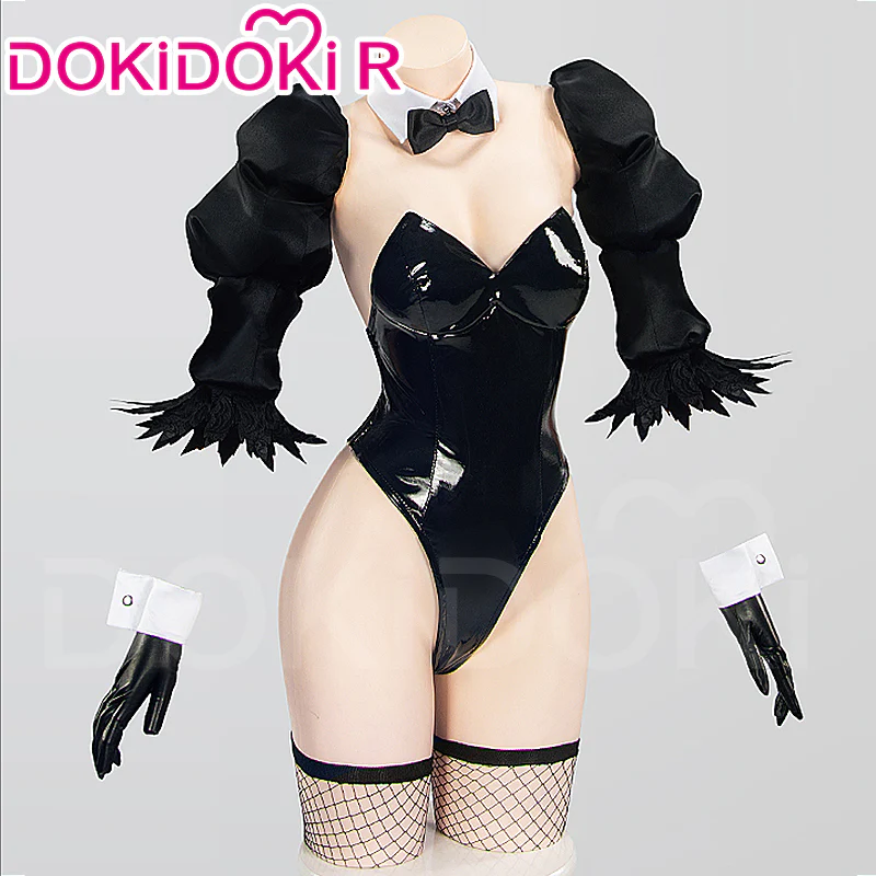 【Partially Ready For Ship】DokiDoki-R Cosplay Game Cosplay Costume Bunny Girl - Image 5