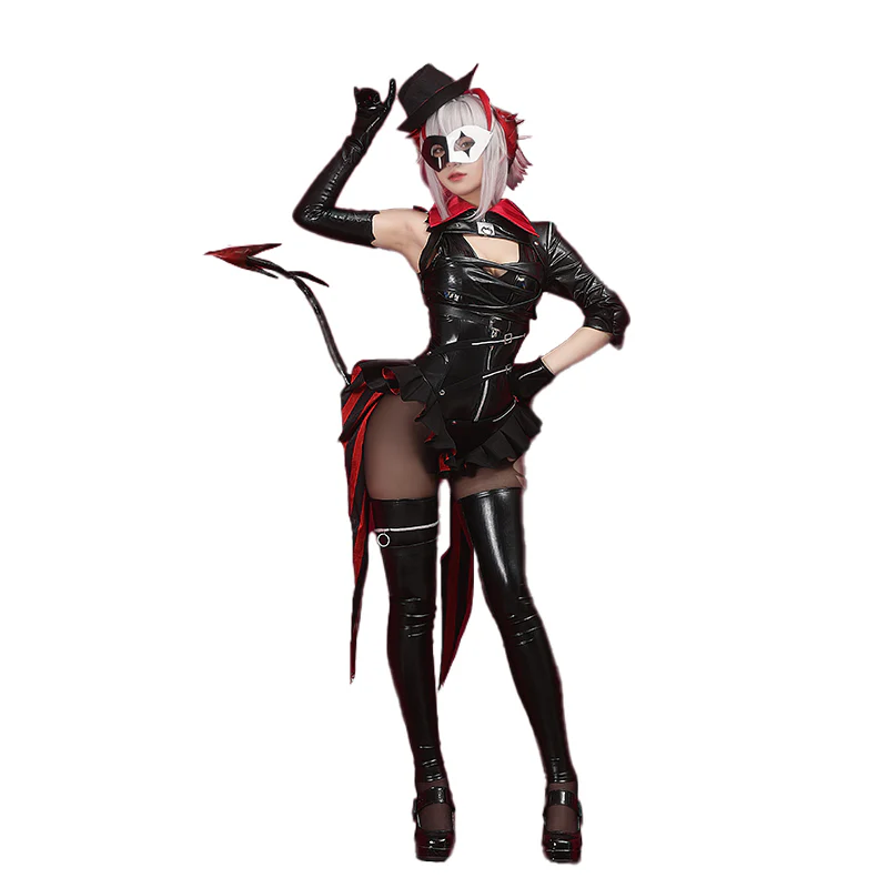 【In Stock】DokiDoki-R Game Arknights Ambience Synesthesia: Wanted  Cosplay Costume / Wig Women - Image 5