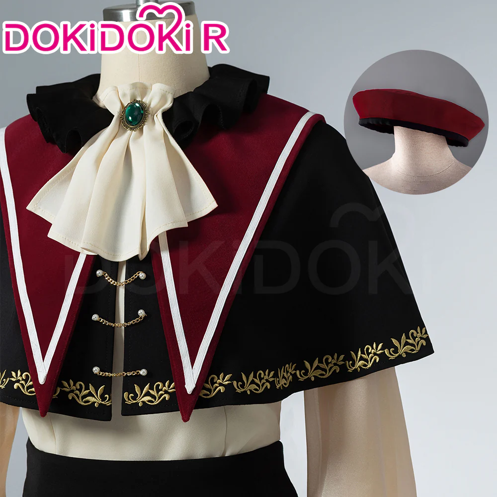 【Size XS-XL】DokiDoki-R Game BanG Dream! Cosplay Wakaba Mutsumi Costume Stage Dress Ave Mujica - Image 5