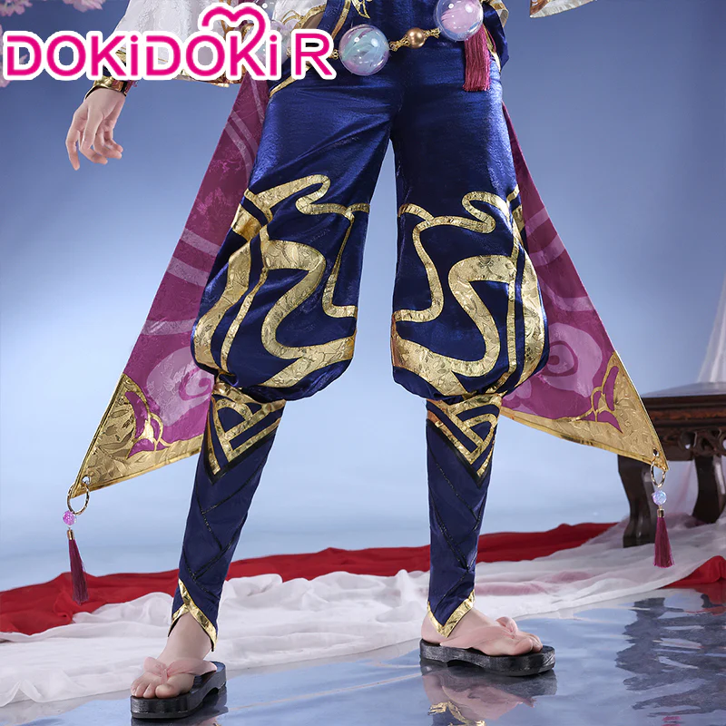 DokiDoki-R Game Cosplay Costume  Spiirit Bloossom Purple White - Image 4
