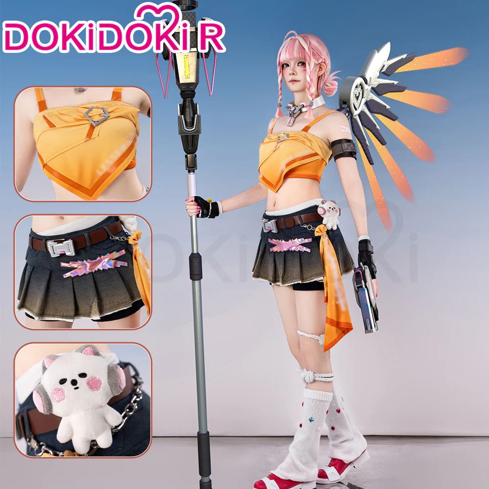 【In Stock】DokiDoki-R Game Cosplay Costume Girl Group Costume