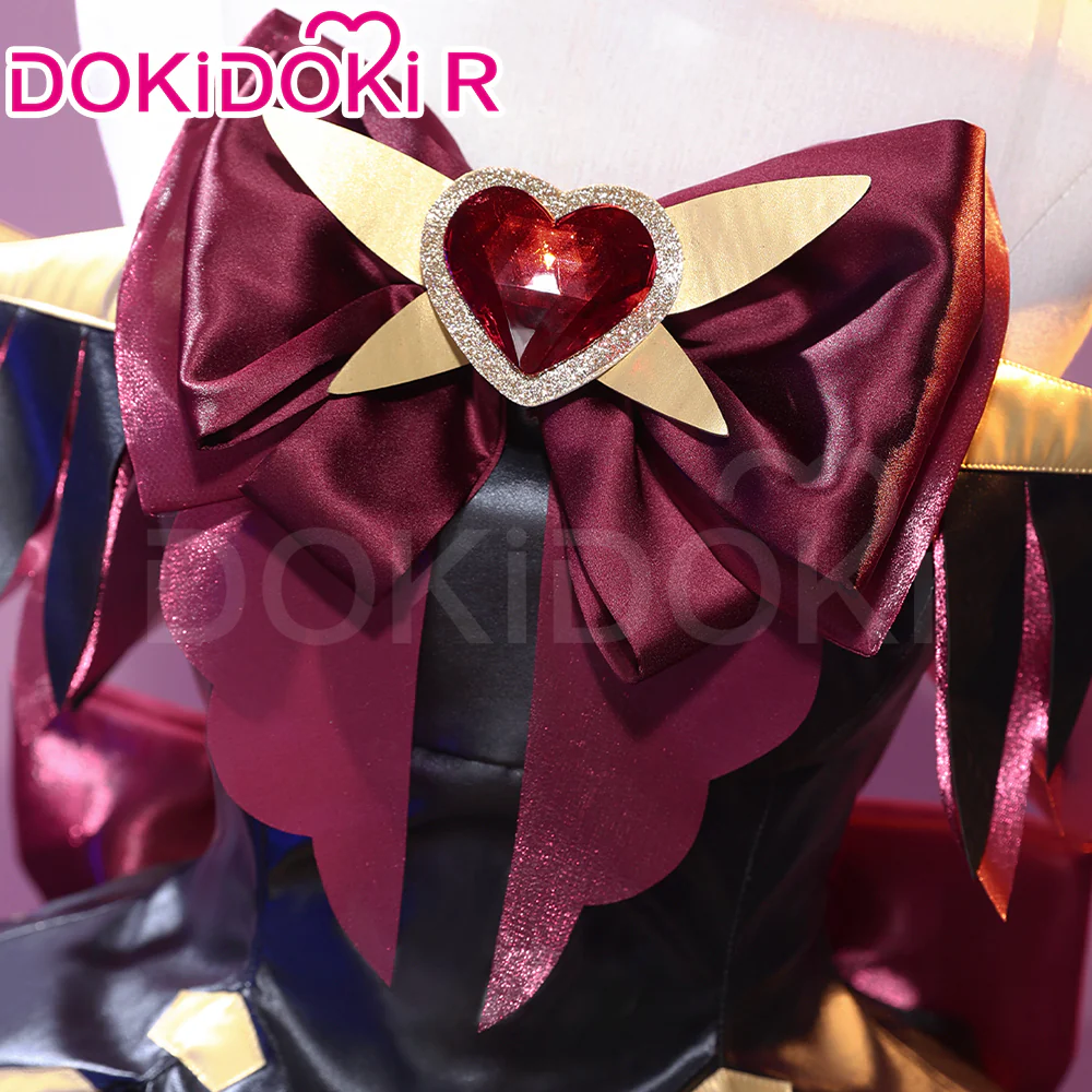 DokiDoki-R Game Cosplay Costume Heart of Hope Magical Girl Pink Black - Image 4