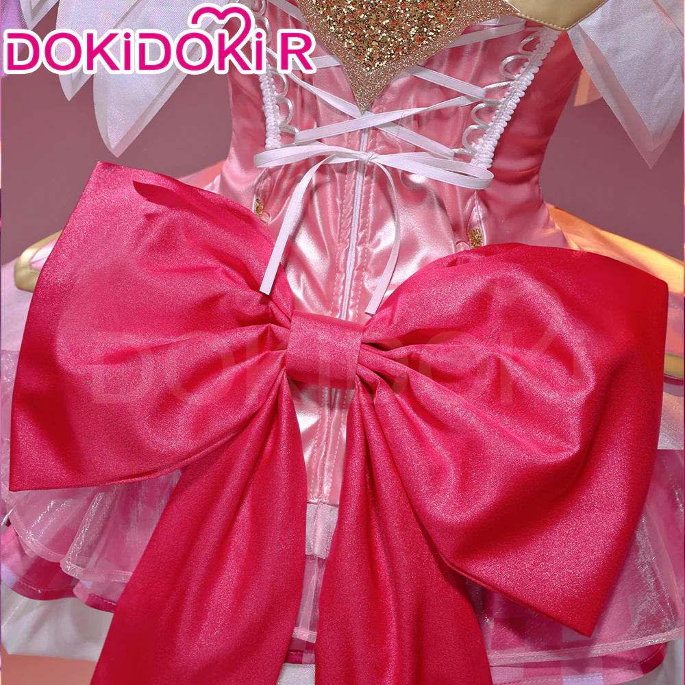 DokiDoki-R Game Cosplay Costume Heart of Hope Magical Girl Pink Black - Image 5