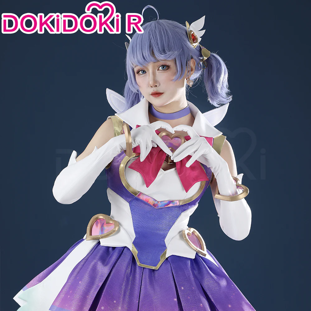 【Size XS-2XL】DokiDoki-R Game Cosplay Costume Magical Girl Fight Suit - Image 4