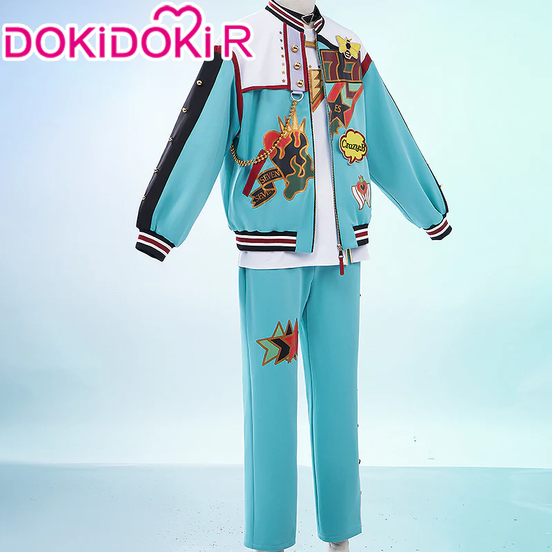 【Partially Ready For Ship】【Size XS-3XL】DokiDoki-R Game Ensemble Stars Cosplay School Uniform ALKALOID / CrazyB/ Eden/ Fine/ Knight/ Rabits/ Switch Costume/ Team Logo - Image 3