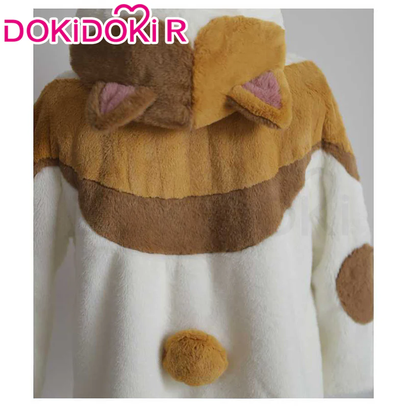 【Size S-3XL】DokiDoki-R Game Cosplay Fat Cat Minion Dojin Winter Furry Coat FF14 - Image 2