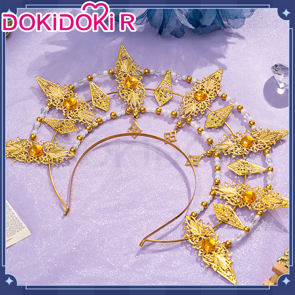 【In Stock】DokiDoki-R Game Genshin Impact Cosplay Furina Costume Tides Doujin Dress Fontaine Focalors - Image 7