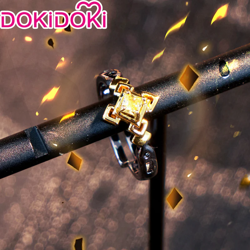 【Partially Ready For Ship】DokiDoki-R Game Genshin Impact  Cosplay Venti / Ayaka / Sangonomiya Kokom/Mona / Raiden Shogun/ Keqing / Kaeya / Scaramouche/ Tartaglia / Wanderer / Ganyu /Albedo /Kazuha / Rings accessory - Image 3