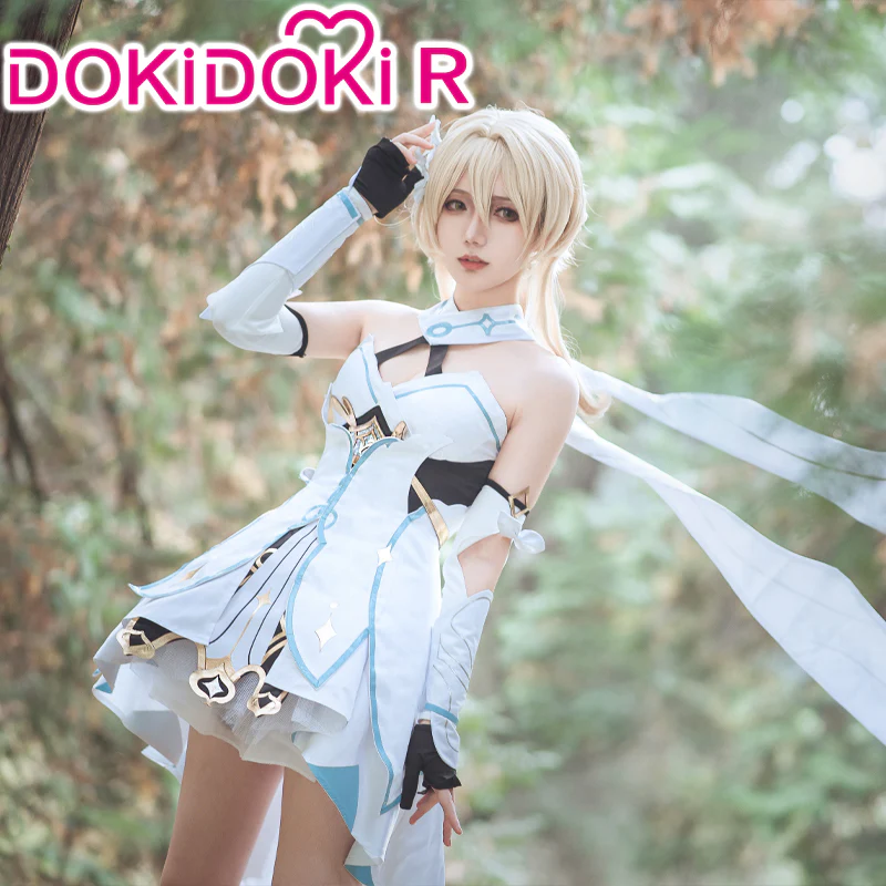 DokiDoki-R Game Genshin Impact Traveler Lumine Cosplay Ying - Image 3