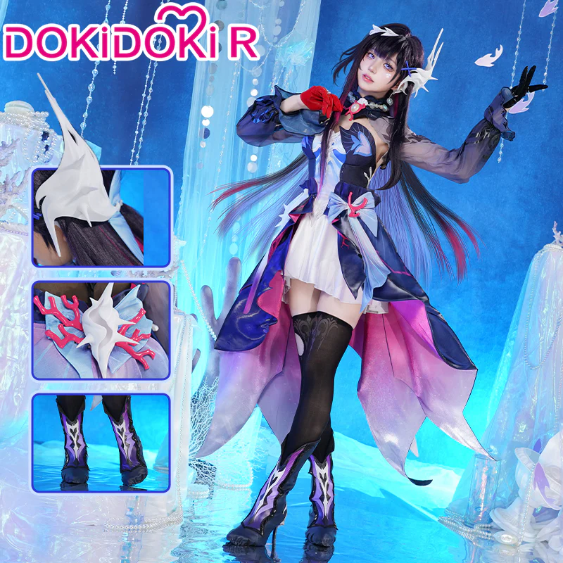 【In Stock】DokiDoki-R Game Honkai: Star Rail Cosplay Hysilens Costume Helektra