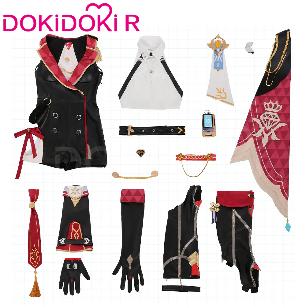 【Partially In Stock】DokiDoki-R Game Honkai: Star Rail Cosplay Topaz Costume - Image 5