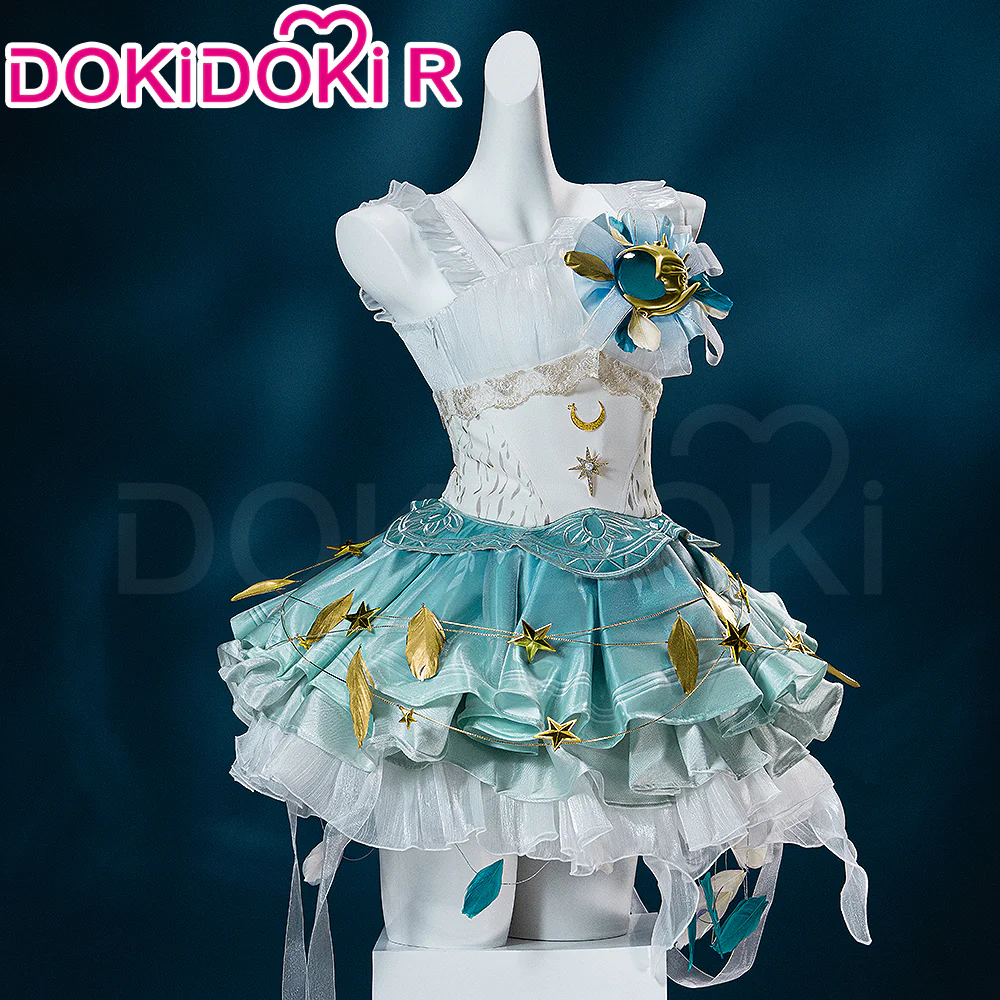 【Glowing】【Size S-2XL】Dokidoki-R Game Identity V Cosplay Margaretha Zelle Female Dancer Costume  Drifting Moonlight Idv - Image 2