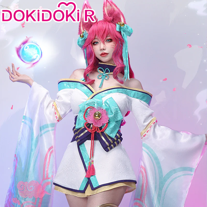 DokiDoki-R Game Cosplay the Nine-Tailed Fox Costume