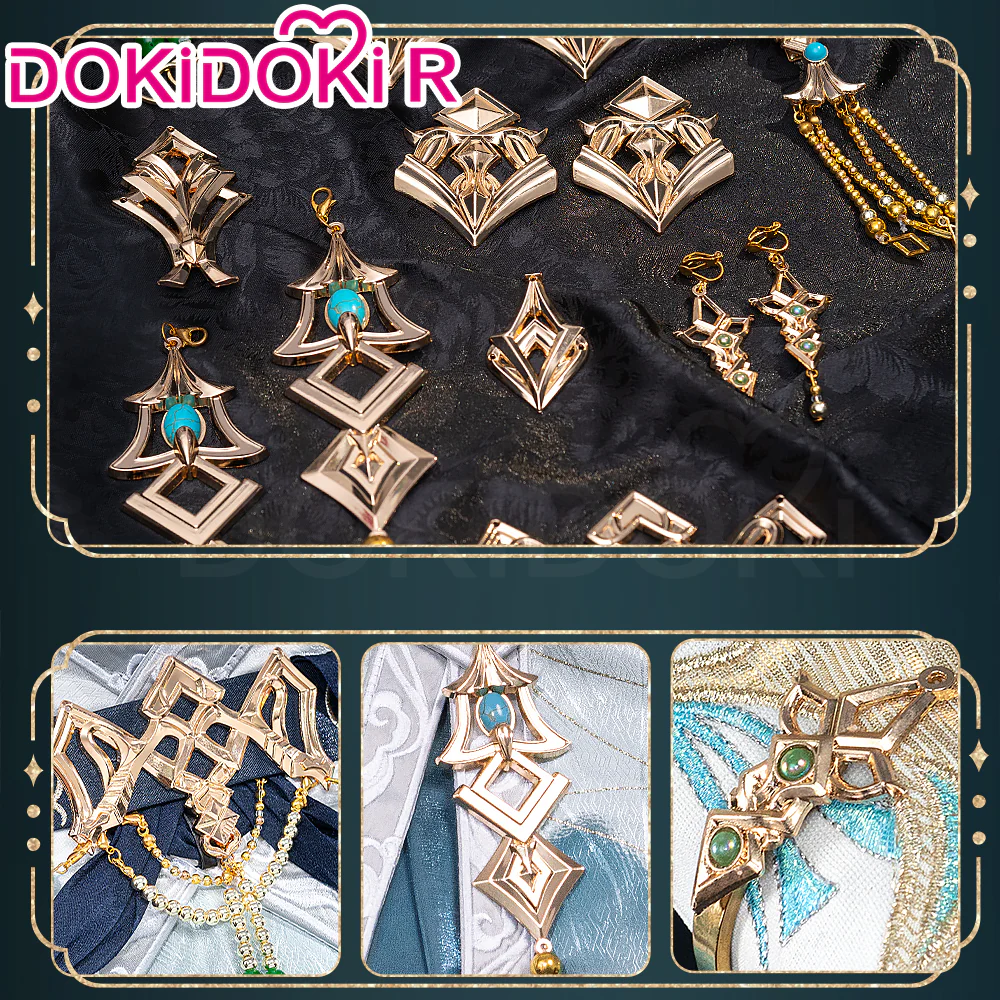 DokiDoki-R Game Love and Deepspace Cosplay Protagonist Costume / Shoes Cover Deepspace Deep Space Cascading Breeze Outfit Zayne - Image 3