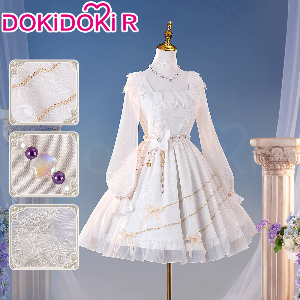 DokiDoki-R Game Love and Deepspace Cosplay Protagonist MC Mist Rose Costume / Xavier