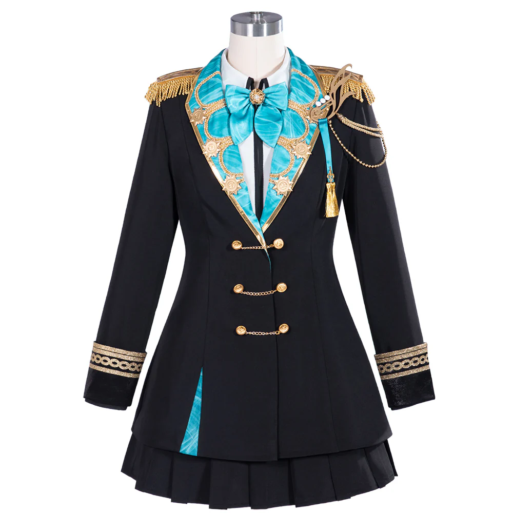DokiDoki-R Game Cosplay Shiiraishi Ann / Azusawaa Koohane Costume Vbs Toya Wl2 - Image 8