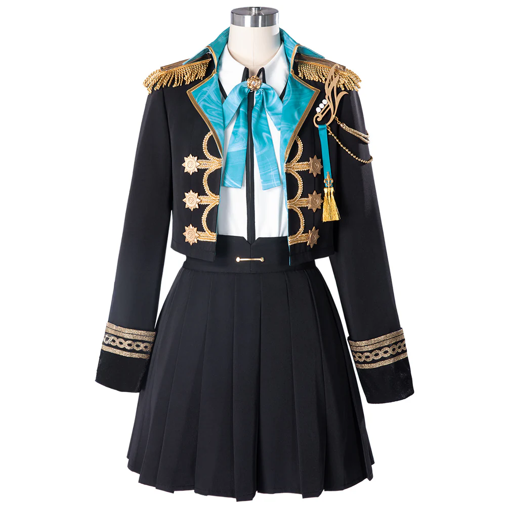 DokiDoki-R Game Cosplay Shiiraishi Ann / Azusawaa Koohane Costume Vbs Toya Wl2 - Image 9