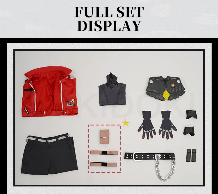 【Size S-3XL】Dokidoki-R Game Zenless Zone Zero Cosplay Billy the Kid Costume - Image 8