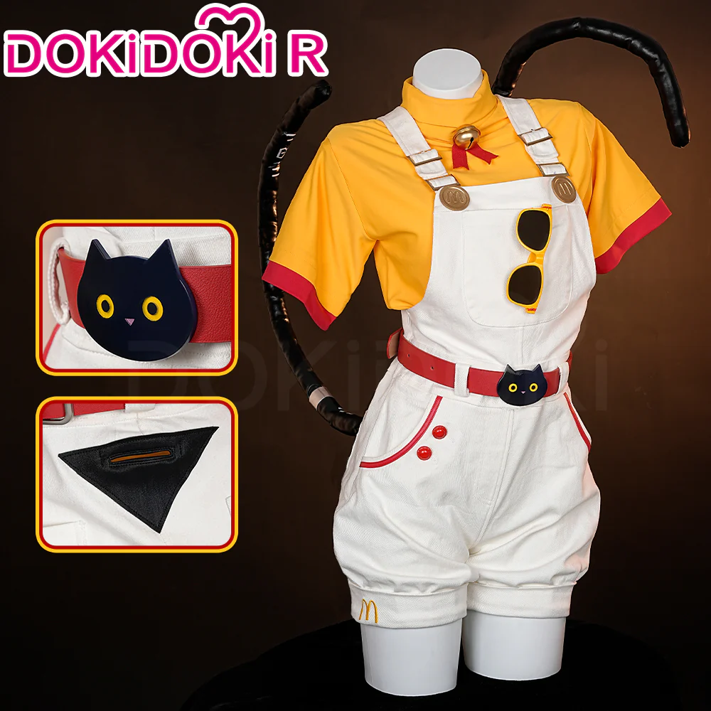 【In Stock】Dokidoki-R Game Zenless Zone Zero Cosplay Nekomiya Mana Costume ZZZ - Image 2