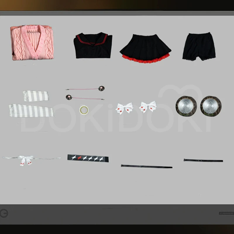 【Partially Ready For Ship】【Size S-2XL】DokiDoki-R Game Zenless Zone Zero Cosplay Ukinami Yuzuha Costume ZZZ - Image 10