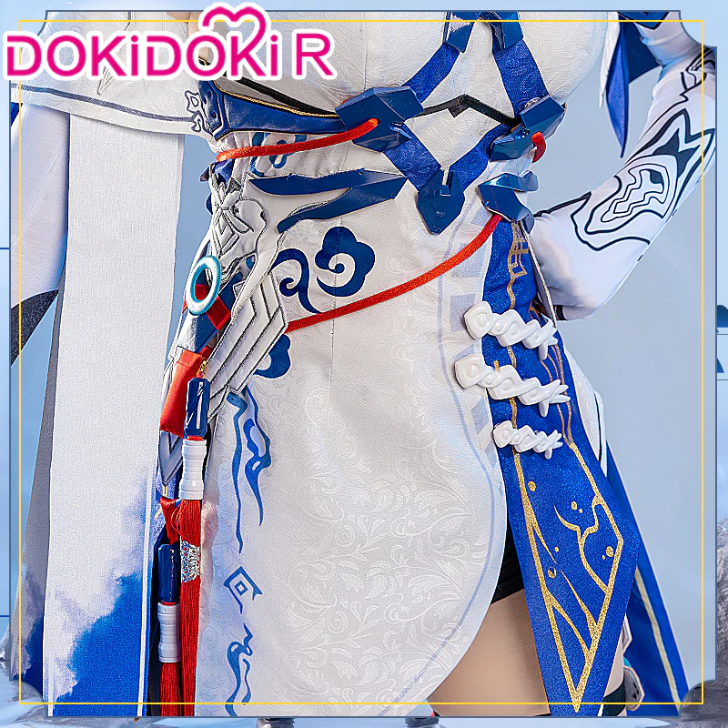 【Partial Size Ready For Ship】【In Stock】DokiDoki-R Game Honkai Impact 3 Li Sushang Cosplay Costume / Wig / Shoes Cover Lisushang - Image 4