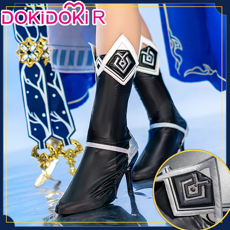 【Partial Size Ready For Ship】【In Stock】DokiDoki-R Game Honkai Impact 3 Li Sushang Cosplay Costume / Wig / Shoes Cover Lisushang - Image 7
