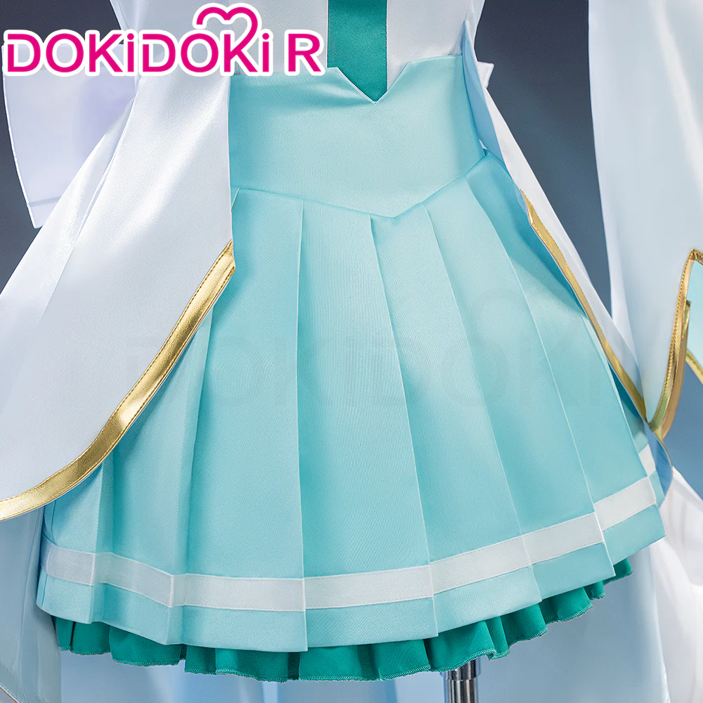 【In Stock】DokiDoki-R Movie Cosplay Costume Dress Open Meets WHO CAN'T SING From The Window SEKAI - Image 4