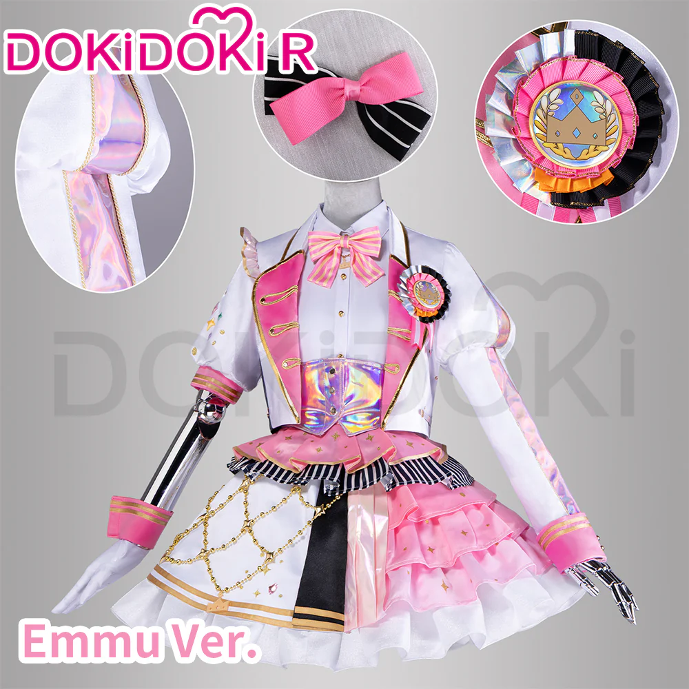 DokiDoki-R Prooject Sekaai Colorful Staage! Cosplay Otorii Emmu / Kusanagii Nenne Costume 5th Anniversary Thanks Festival - Image 2