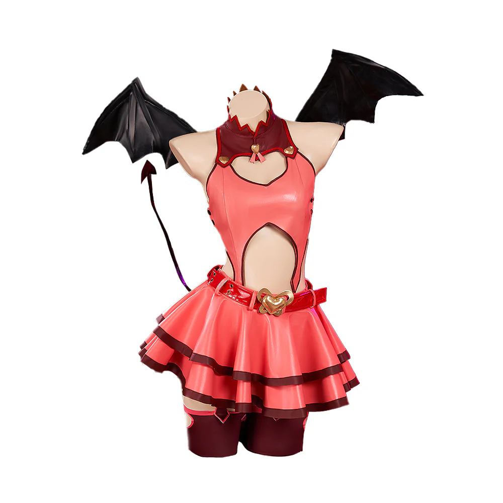 DokiDoki-R Cosplay Costume Heart Hunter Devil Dress Halloween - Image 5