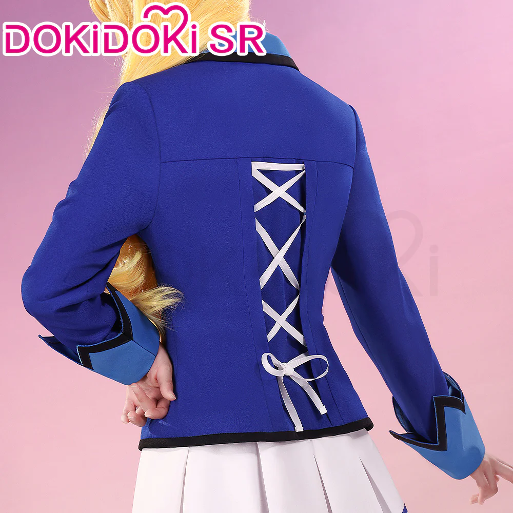 【Partially Ready For Ship】DokiDoki-SR Anime Aikatsu! Idol Activity Cosplay Hoshimiya Ichigo / Nijino Yume Cosplay Costume Uniform - Image 3