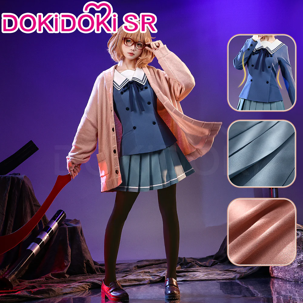 DokiDoki-SR Anime Beyond the Boundary Cosplay Kuriyama Mirai Costume