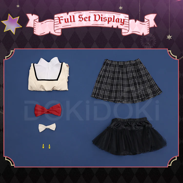 【Partially Ready For Ship】DokiDoki-SR Anime Cosplay Costume Girls School Uniform - Image 10