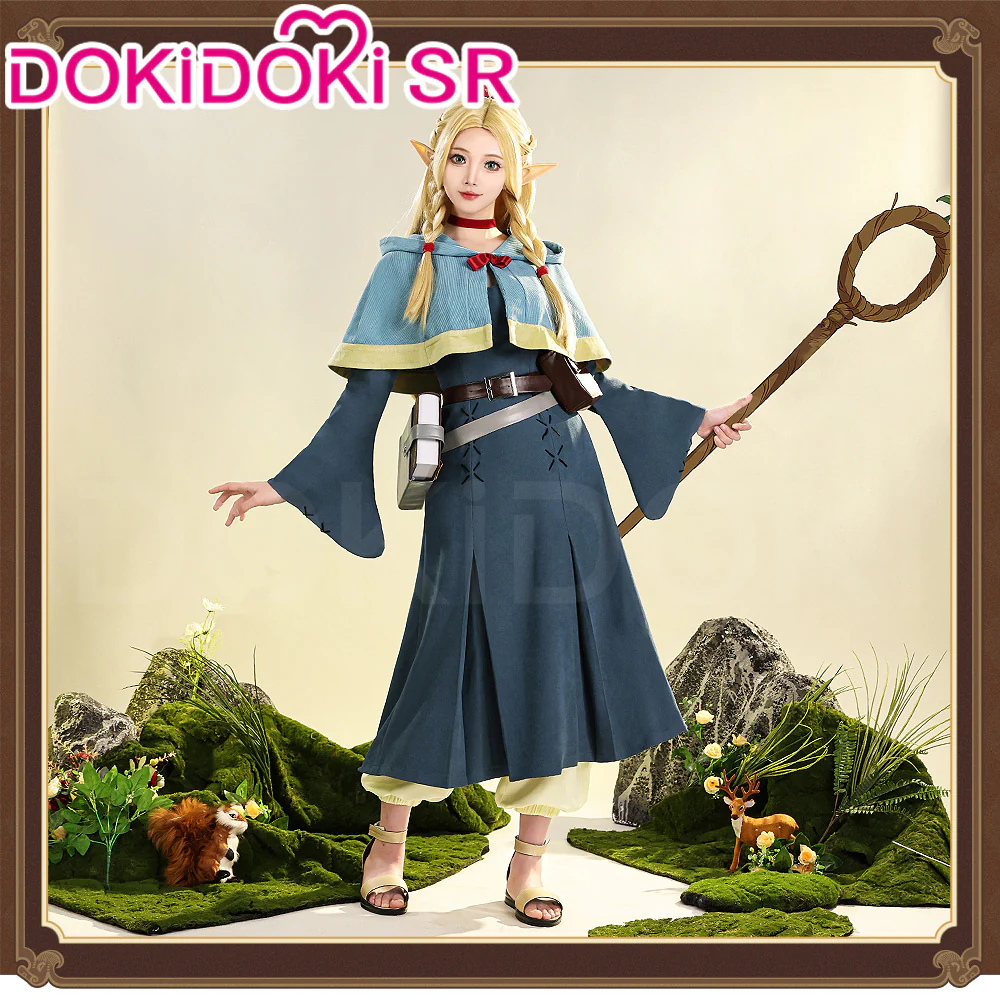 【Ready For Ship】DokiDoki-SR Anime Delicious in Dungeon Cosplay Marcille Donato Costume Dungeon Meshi - Image 2