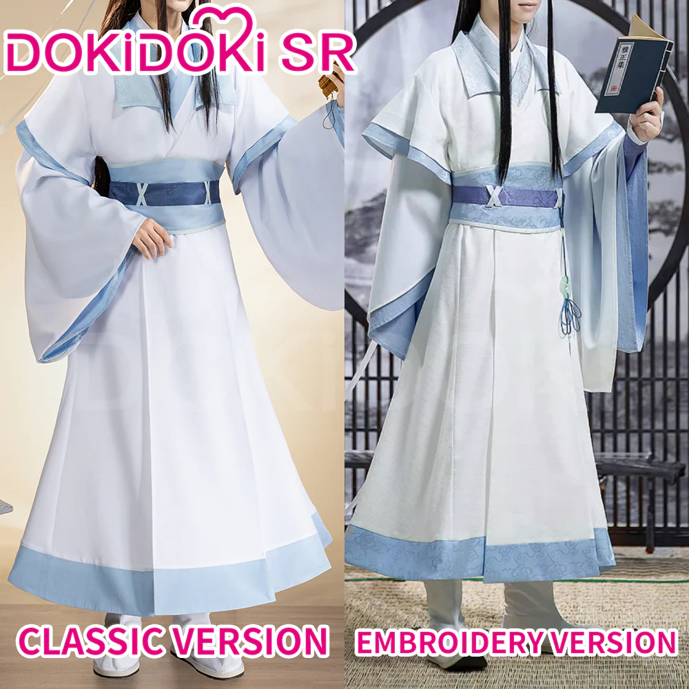 DokiDoki-SR Anime Mo Dao Zu Shi Lan Wang Ji Teenager Ver  Costume Lan WangJi Men Dao Mo To Shi