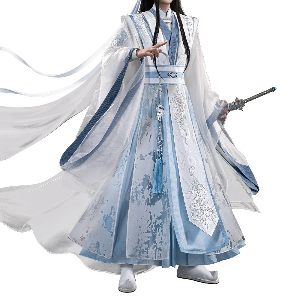 DokiDoki-SR Anime Mo Dao Zu Shi Cosplay Lan Wangji Costume MDZS Gong Cang Hai LanWangJi - Image 5
