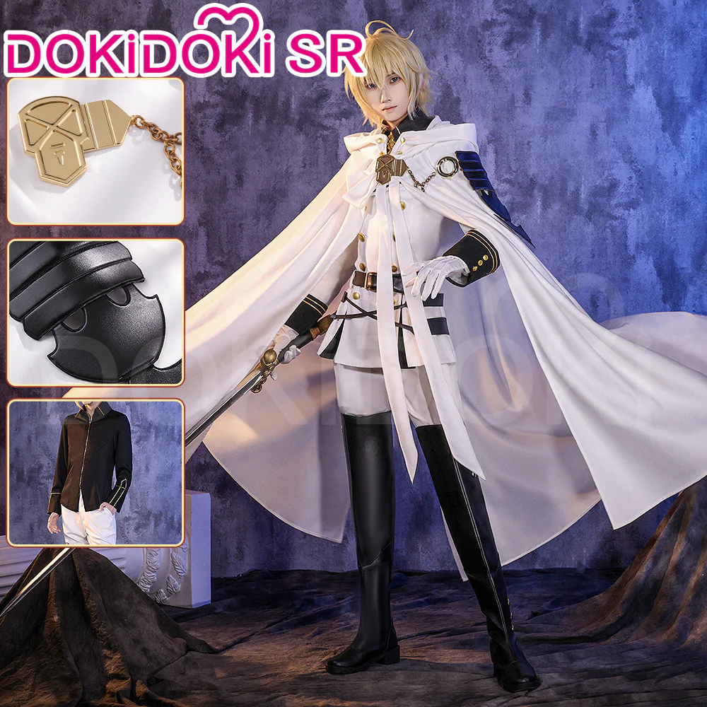 【Partially Ready For Ship】DokiDoki-SR Anime  Seraph Of The End Cosplay Mikaela Hyakuya Costume